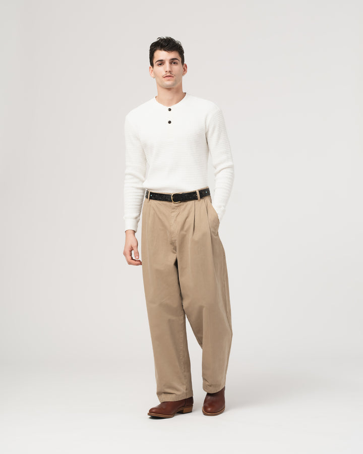 Henley Sweater Radical Jersey Milk