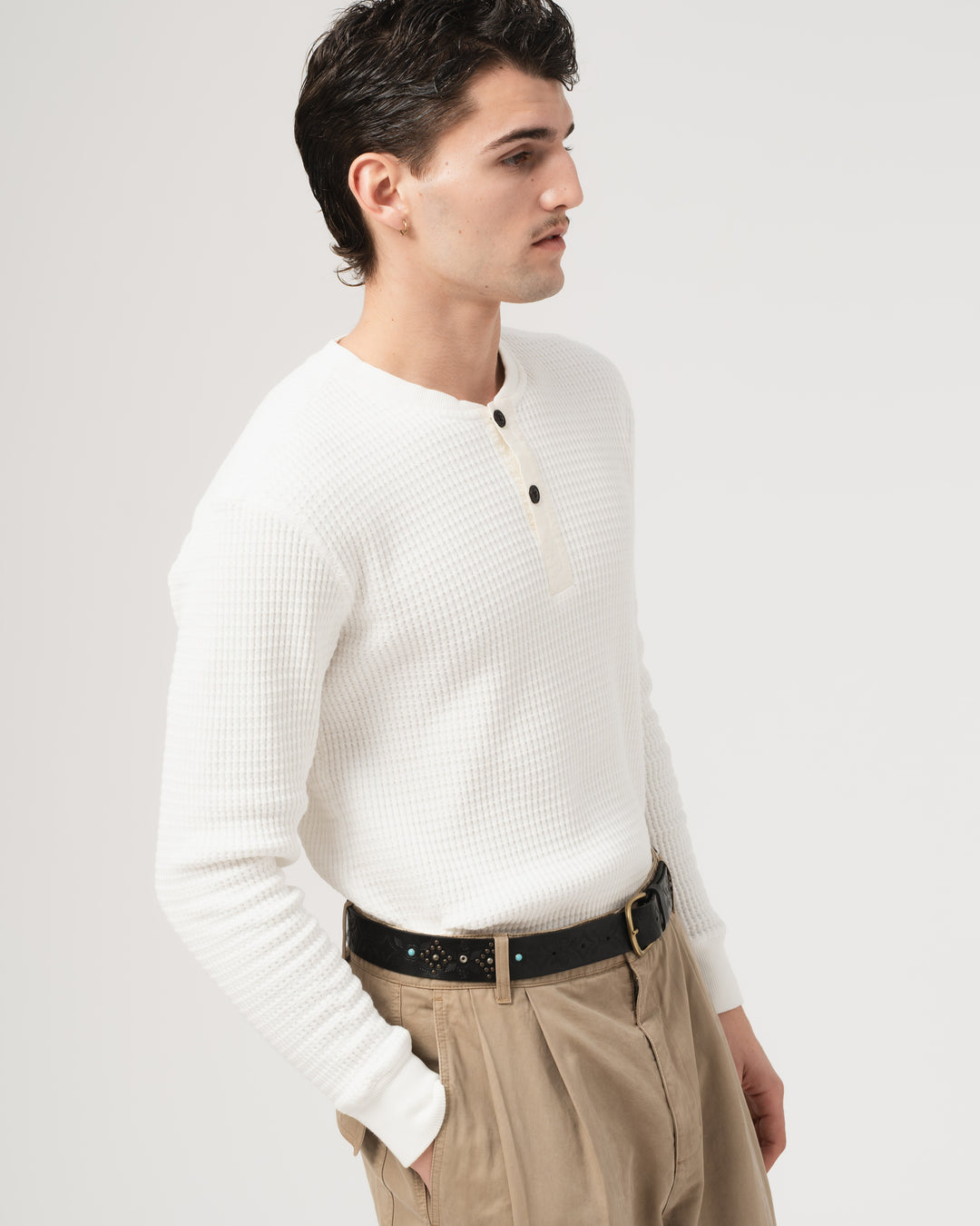 Henley Sweater Radical Jersey Milk