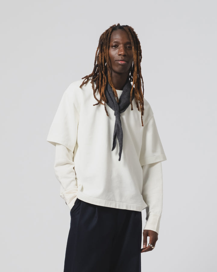 Power T Twill Jersey Milk