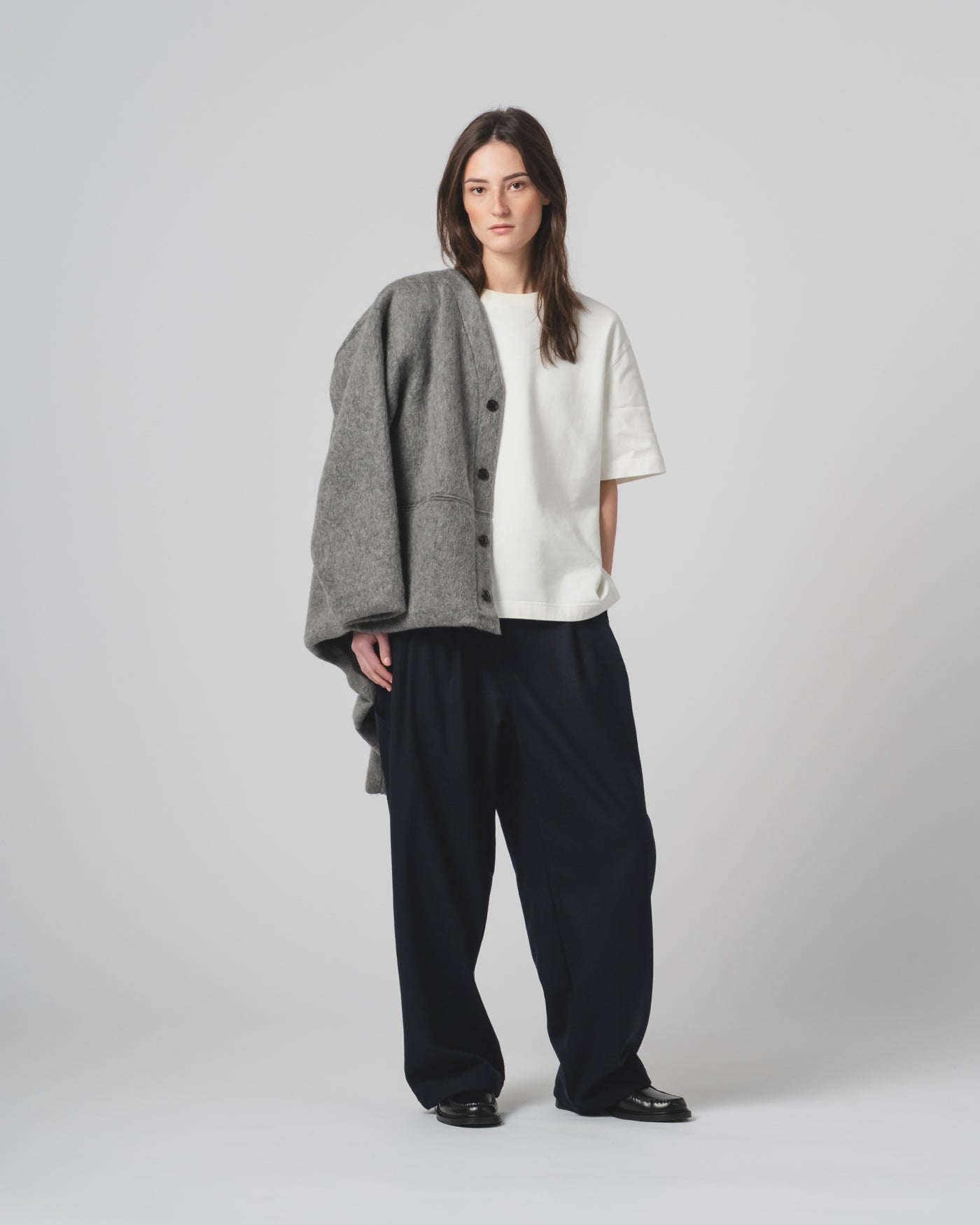 Power T Twill Jersey Milk