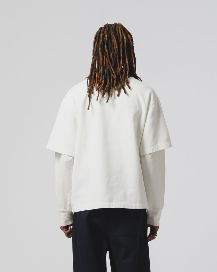 Power T Twill Jersey Milk