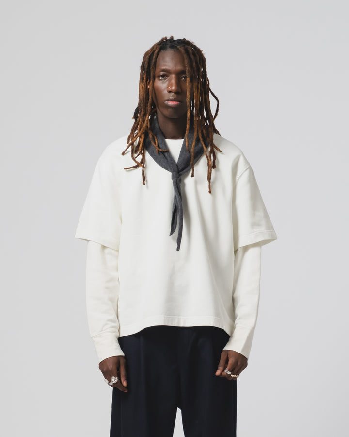 Power T Twill Jersey Milk