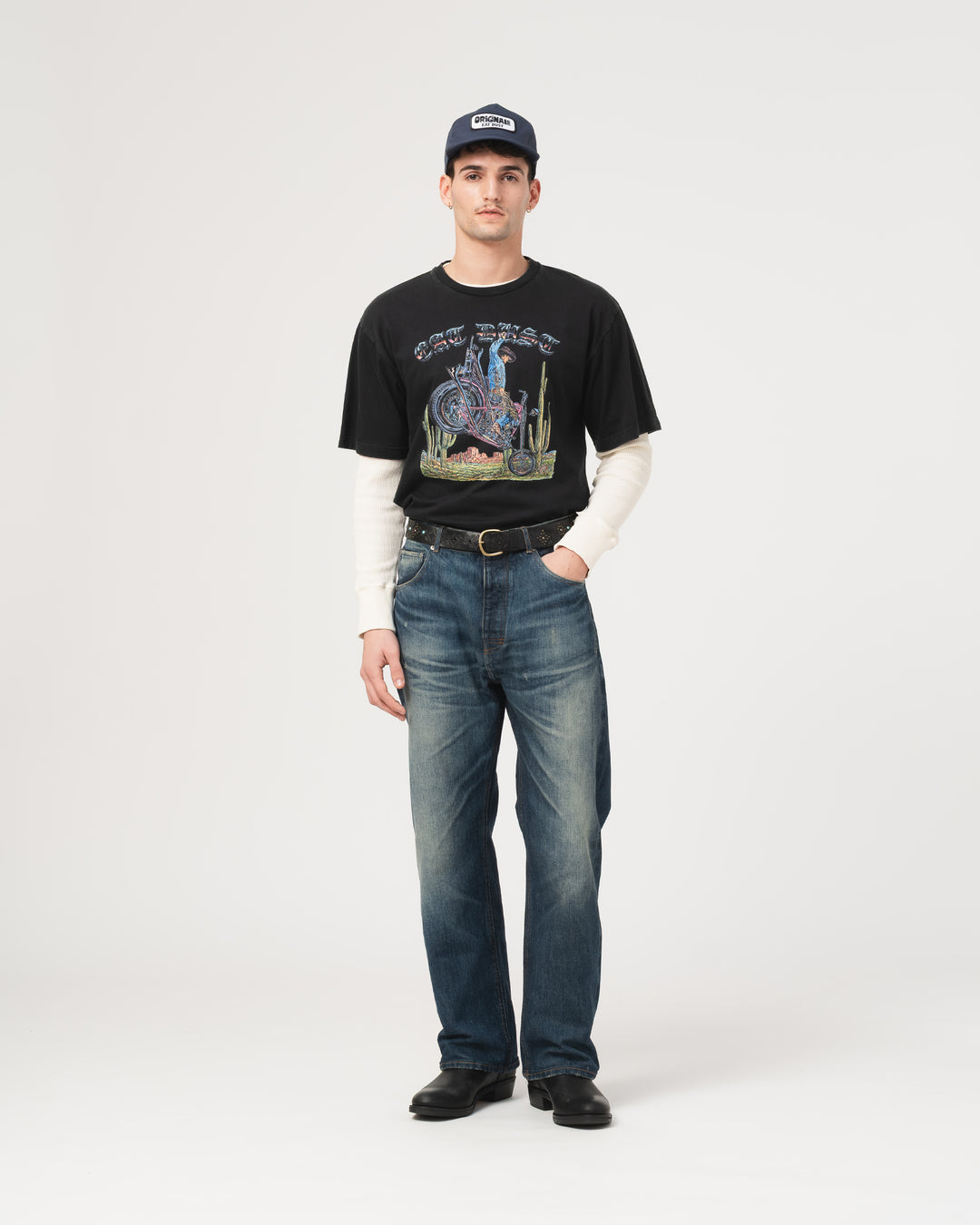 Rodeo T Basic Jersey Black