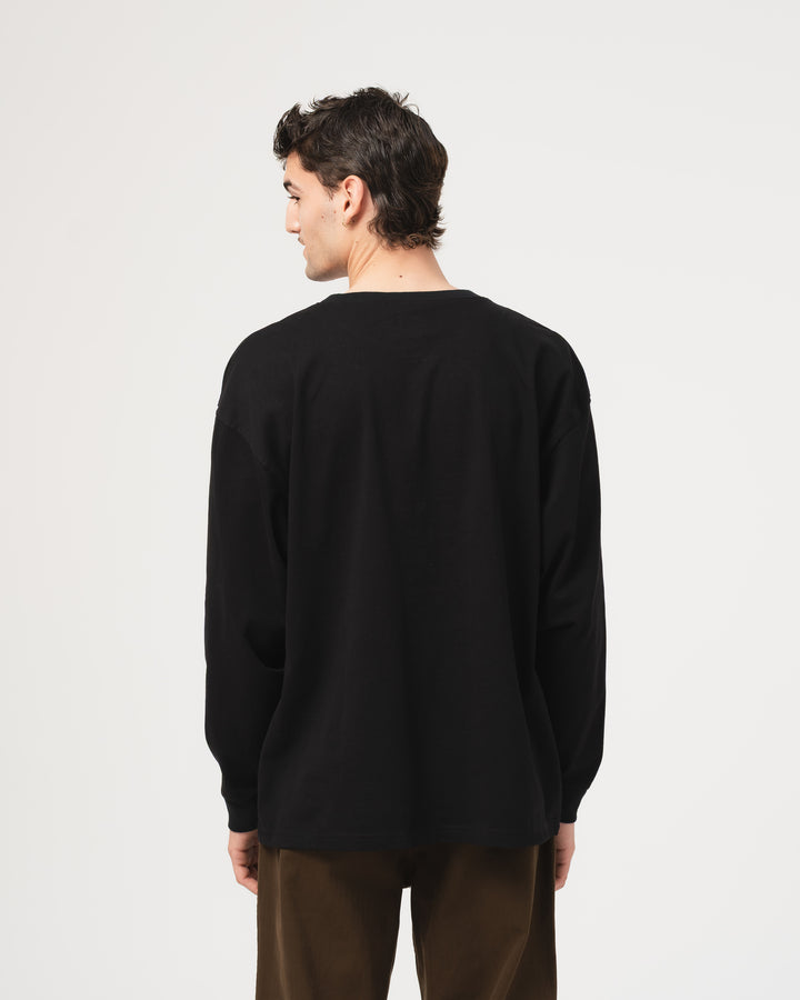 Baseball T Heavy Opn End Jersey Black