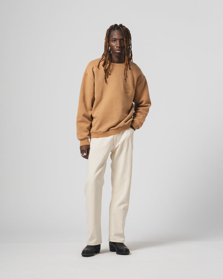 デトロイト・スウェットシャツ・ベーシックフリース・シュガー