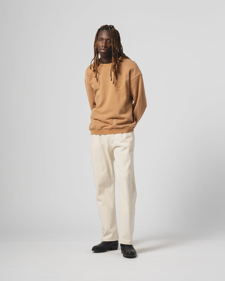 デトロイト・スウェットシャツ・ベーシックフリース・シュガー