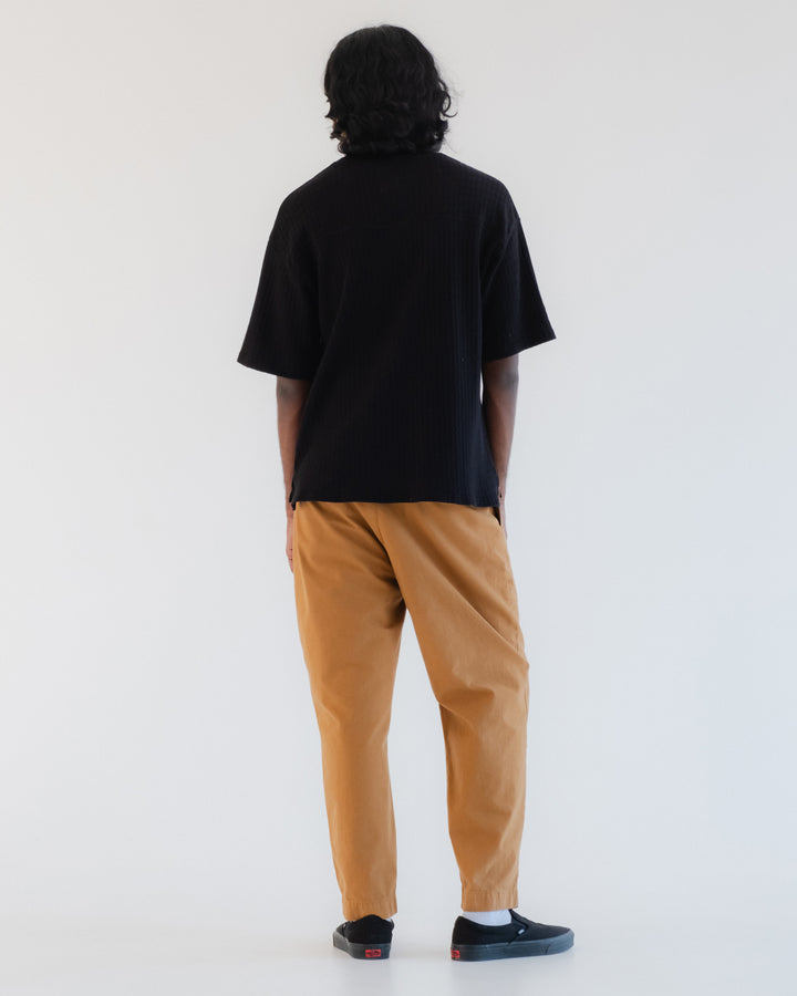 ビッグT コットンメッシュ ブラック