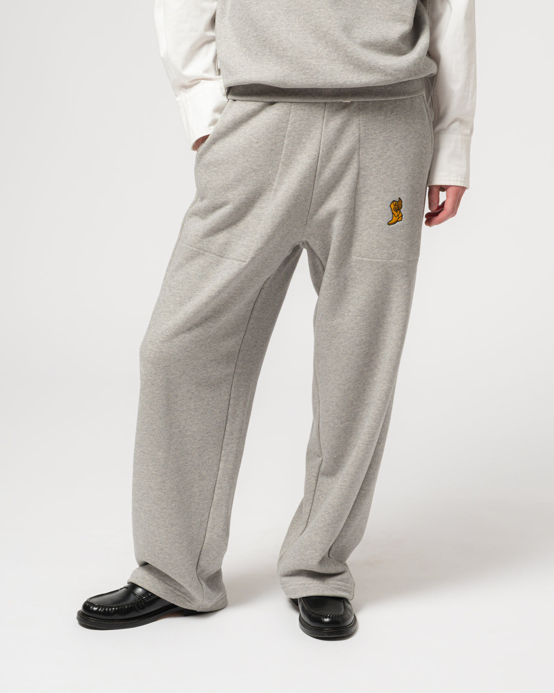 Reformer Pants American Fleece Grey Melange