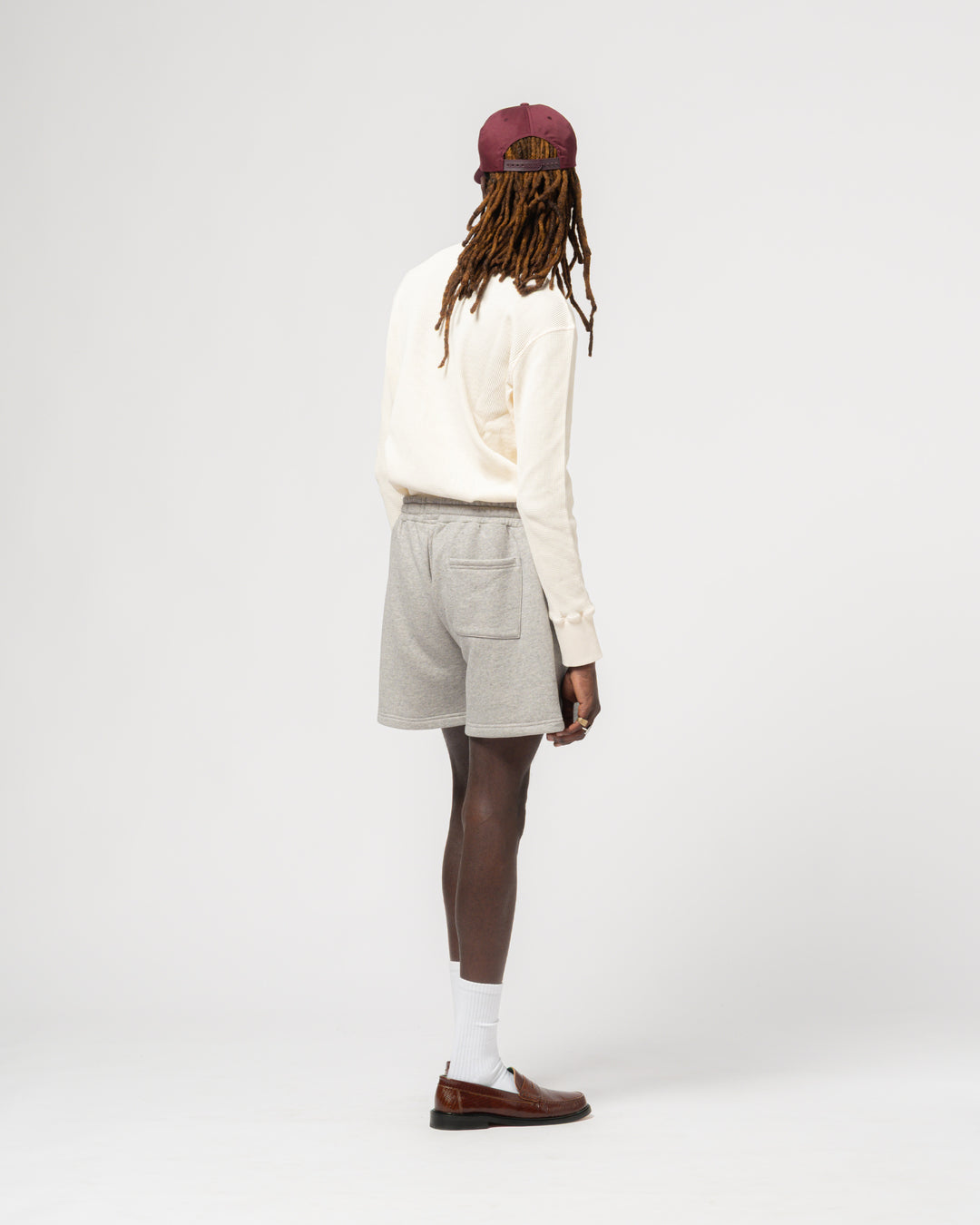 Rocky Shorts American Fleece Grey Melange