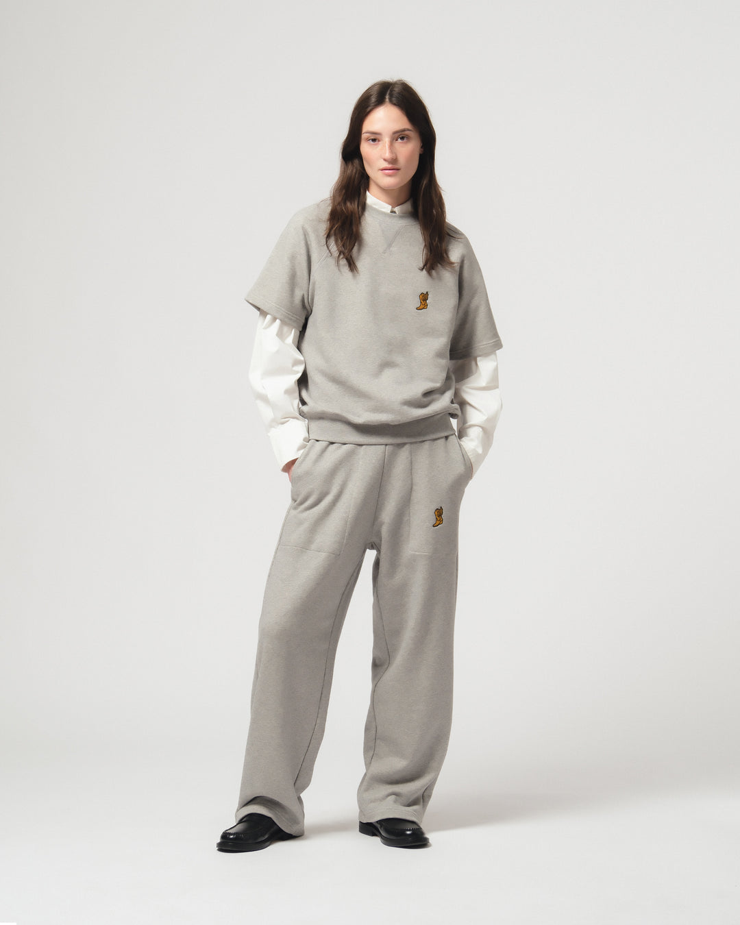 ロッキーセーター アメリカンフリース グレーメランジ