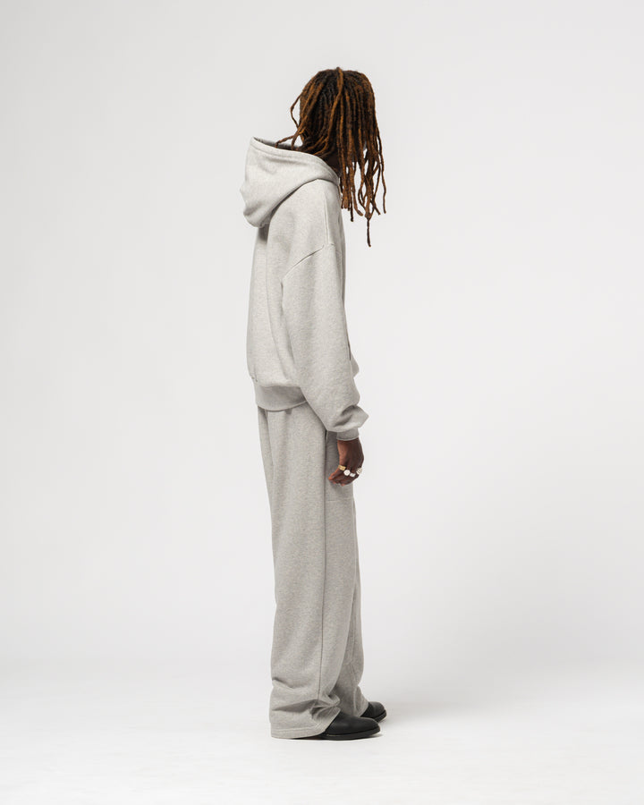 College Sweater American Fleece Grey Melange