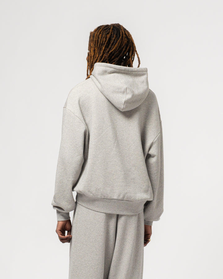 College Sweater American Fleece Grey Melange