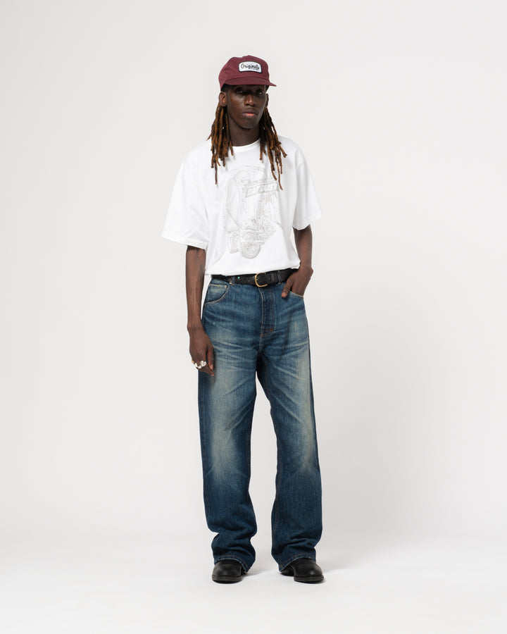 Reaper Tee Open End White