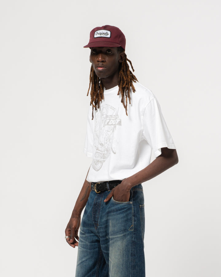 Reaper Tee Open End White