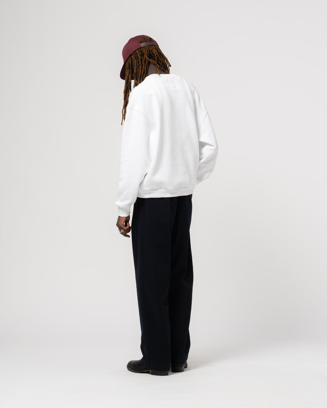 Detroit Sweater Western Sportswear Basic Fleece White