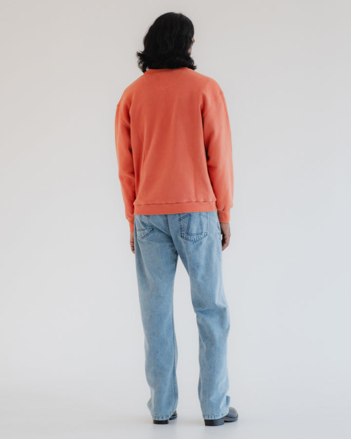 Detroit Sweater Basic Fleece Tangerine