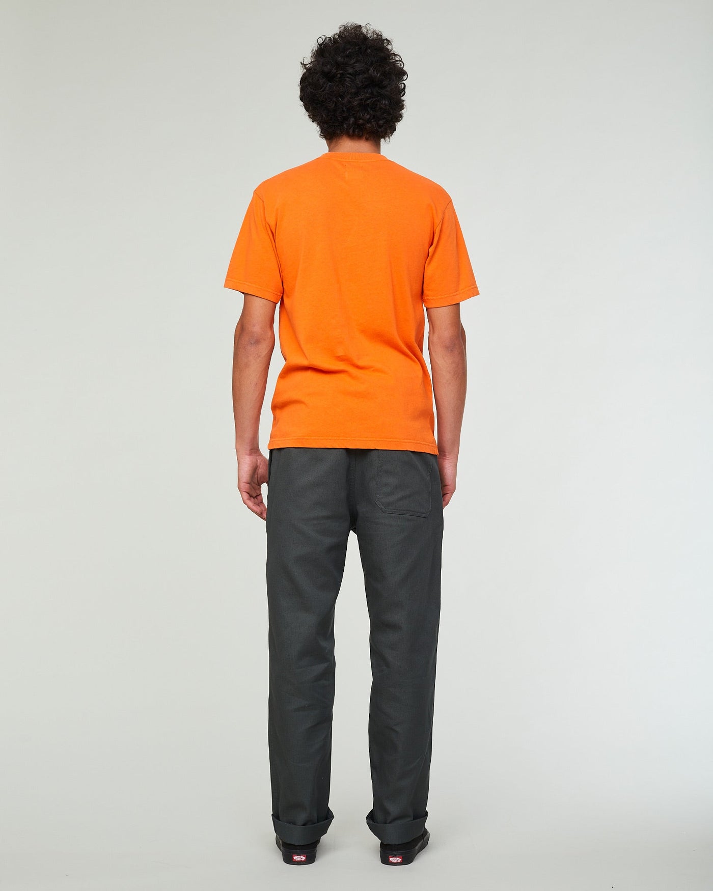 Pocket T Cotton Hemp Tangerine