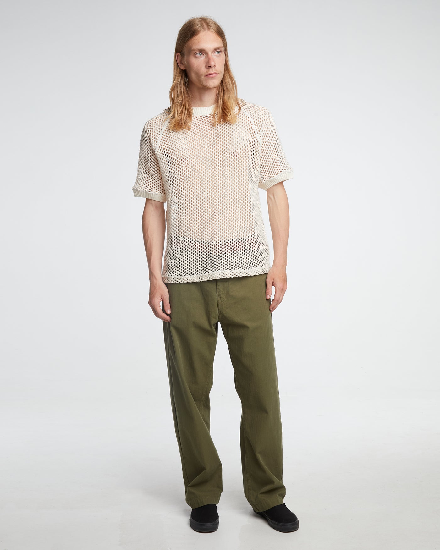Army T Kingston Mesh Off White