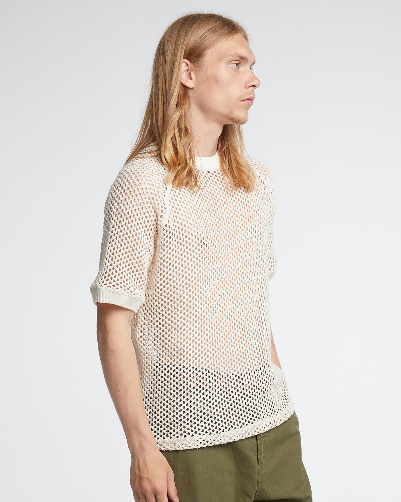 Army T Kingston Mesh Off White