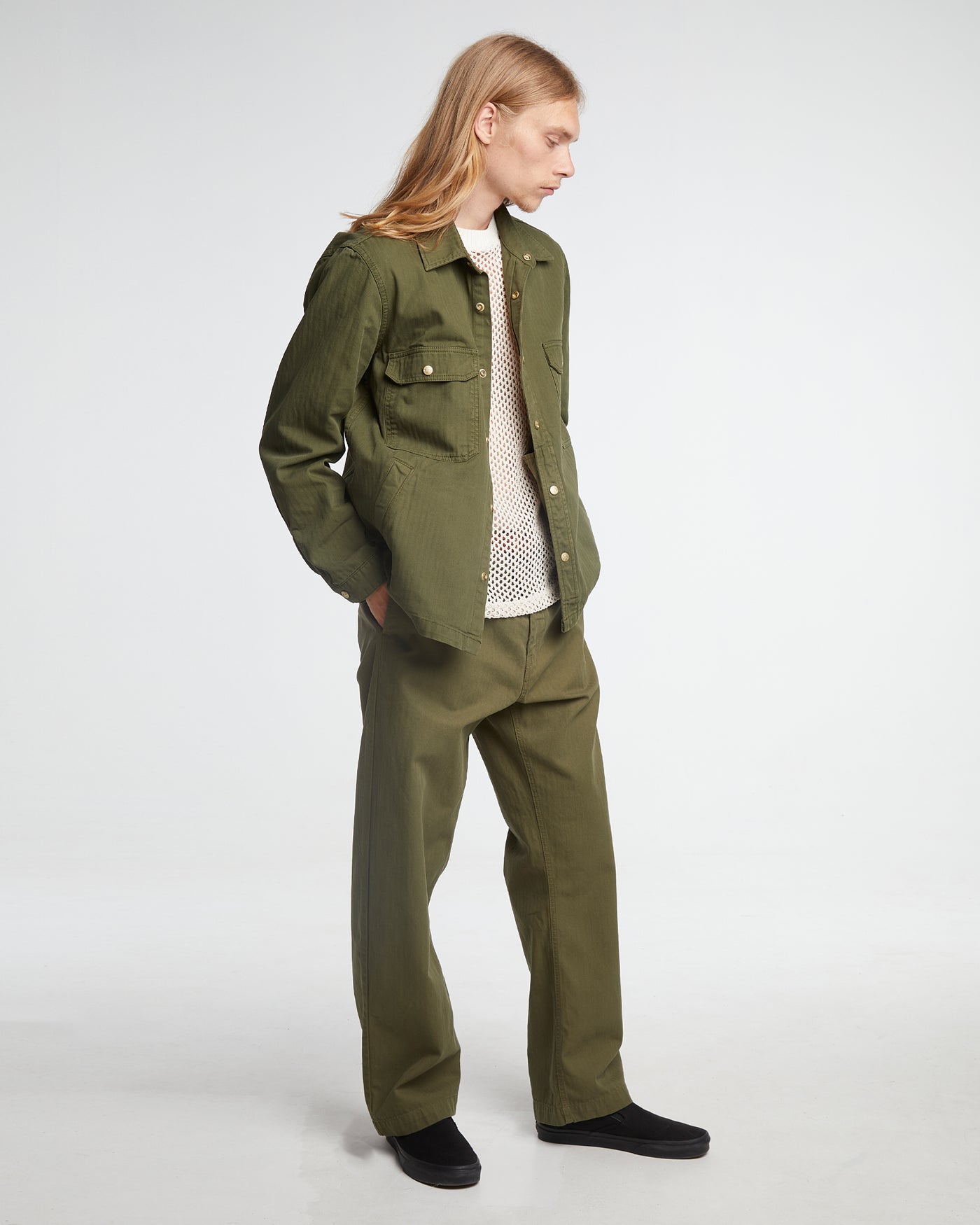 Army T Kingston Mesh Off White