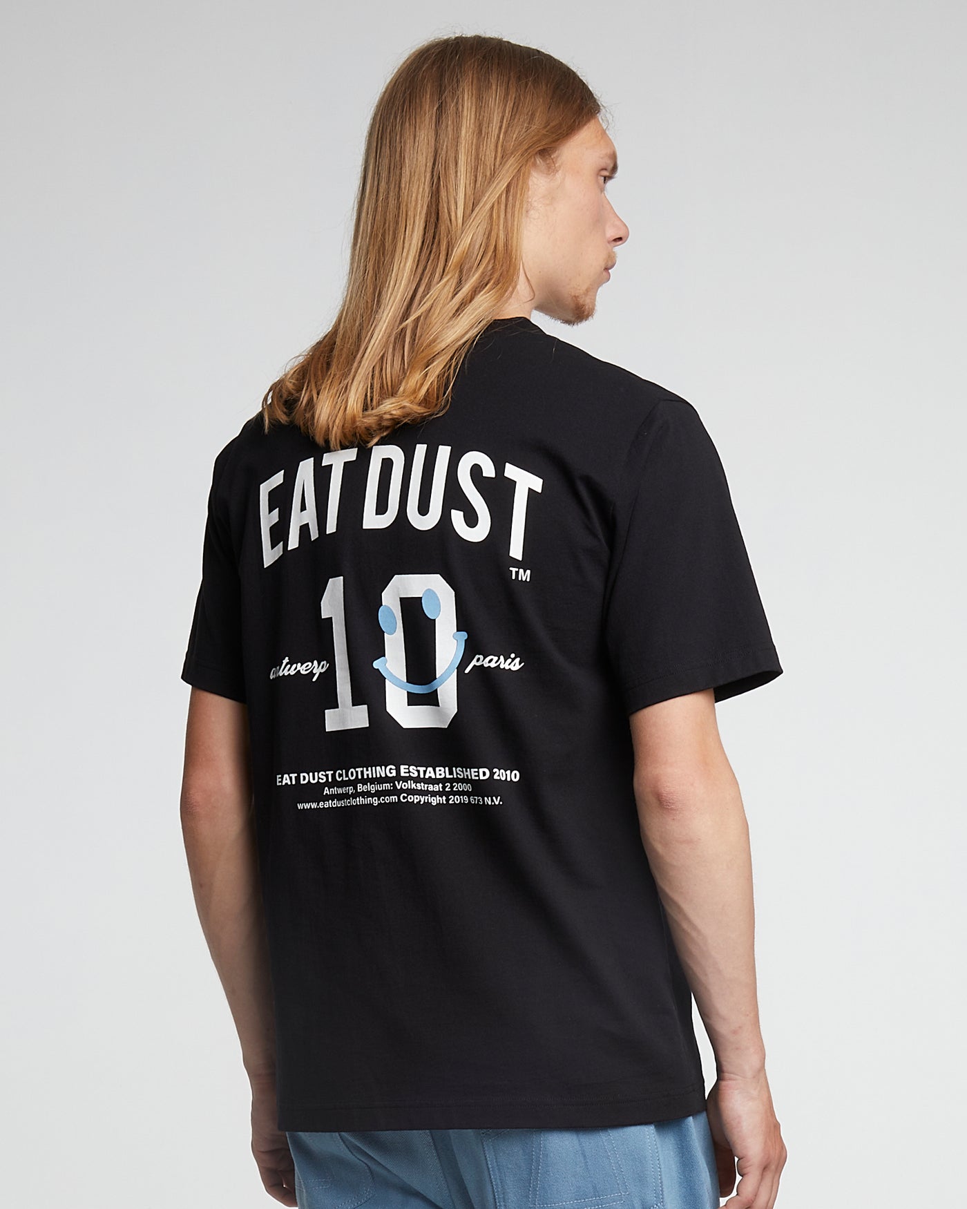 Russell T Smiley Basic Jersey Black