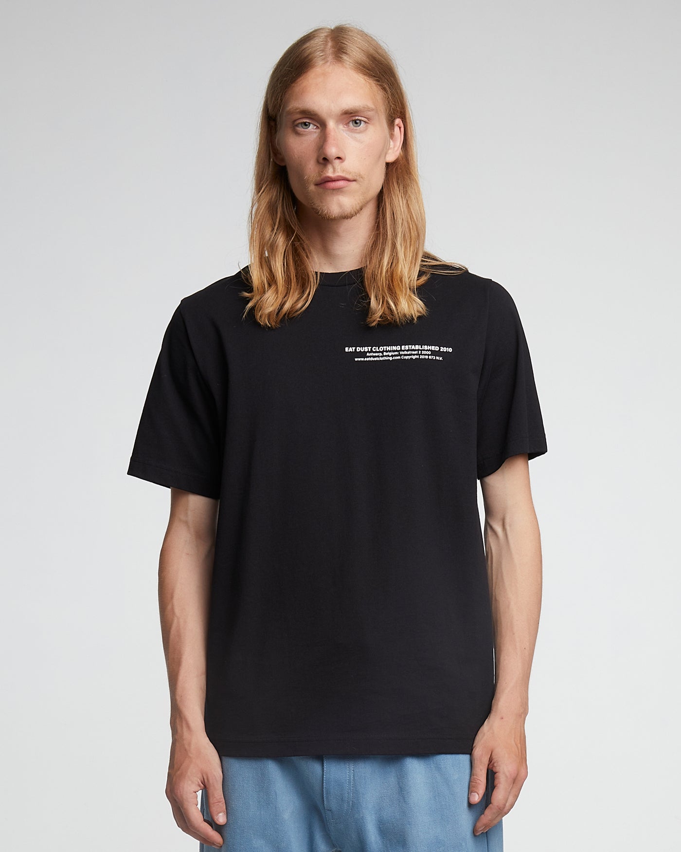 Russell-T Smiley Basic Jersey Black