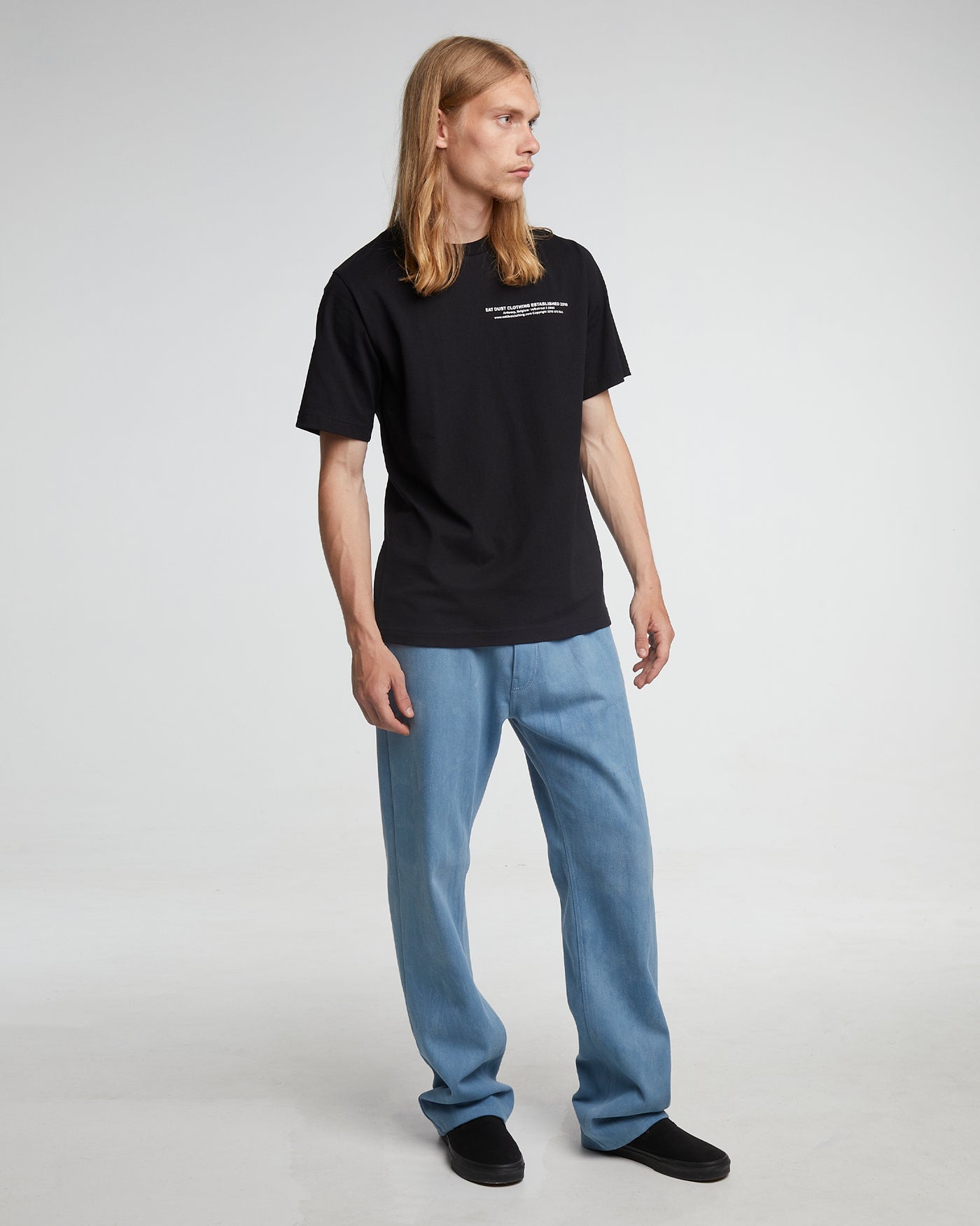 Russell T Smiley Basic Jersey Black