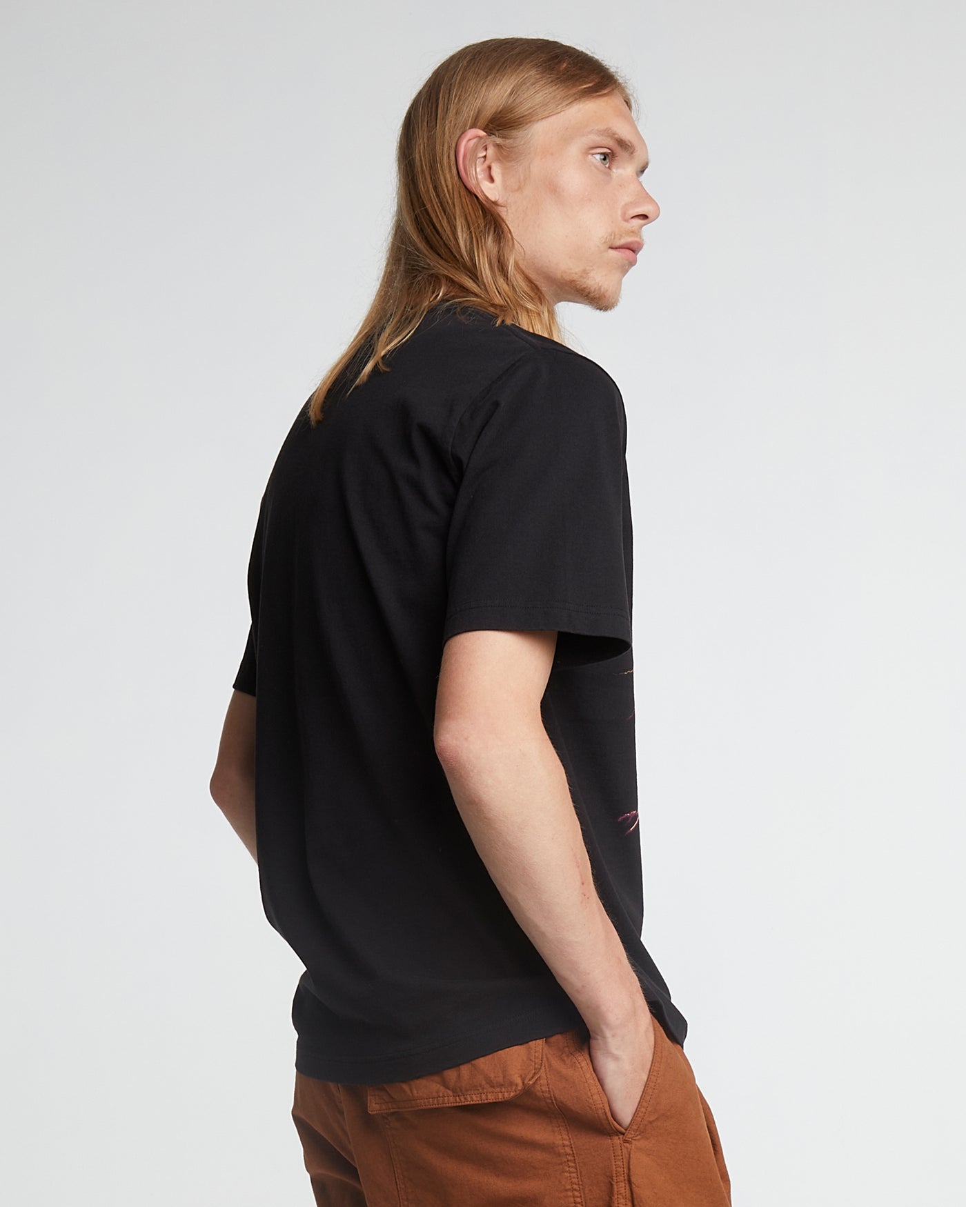 Russel T Lightning Basic Jersey Vintage Black