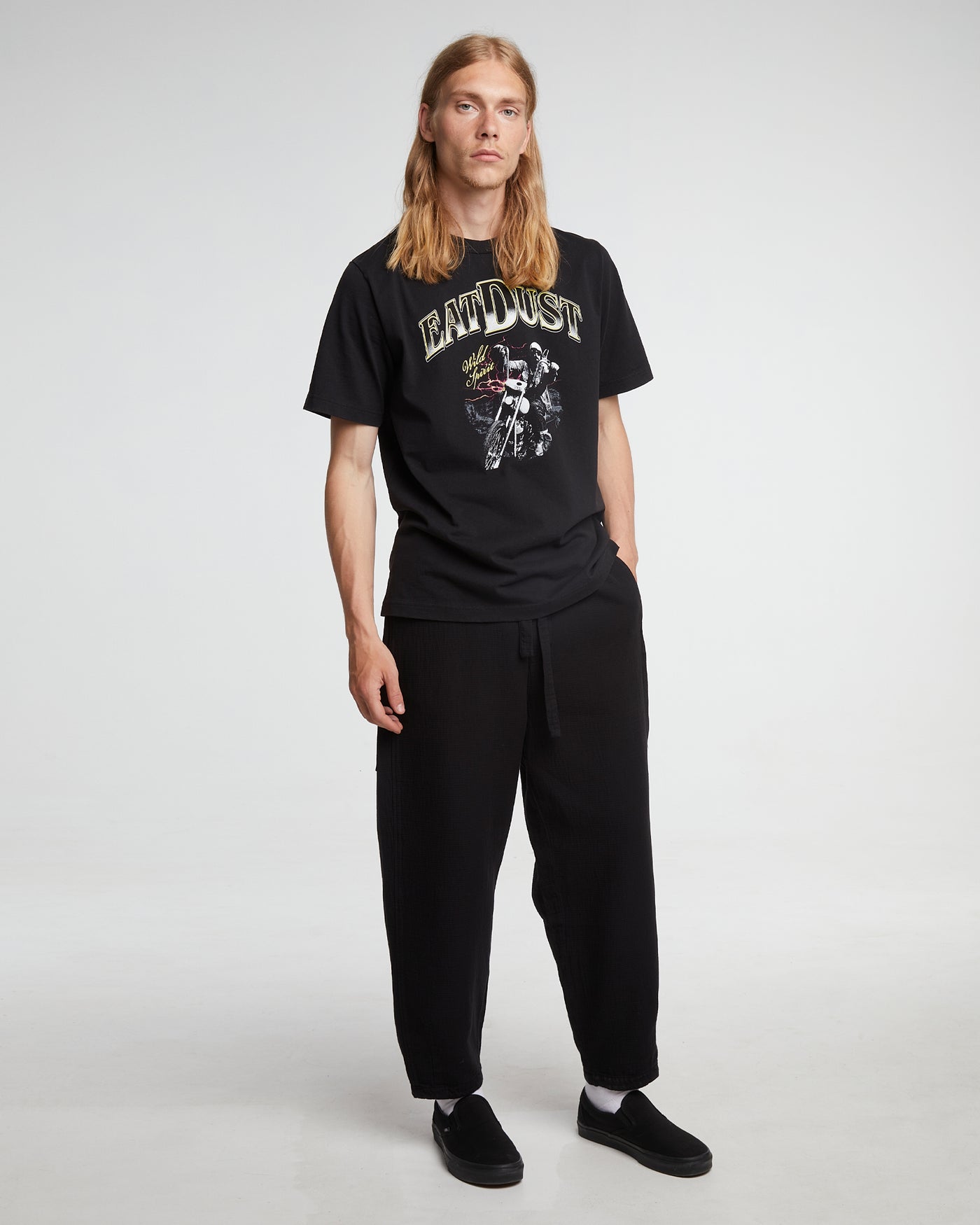 Russell T Wild Spirit Basic Jersey Vintage Black