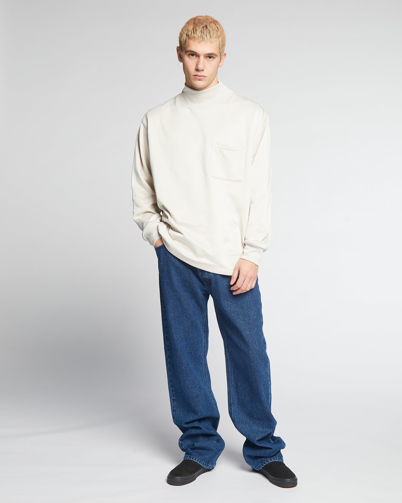 Liam Sweater Bronx Fleece Mastik
