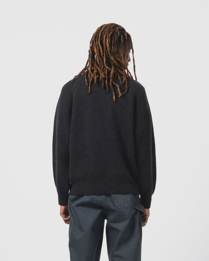 Crew Neck Sweater Delta Asphalt