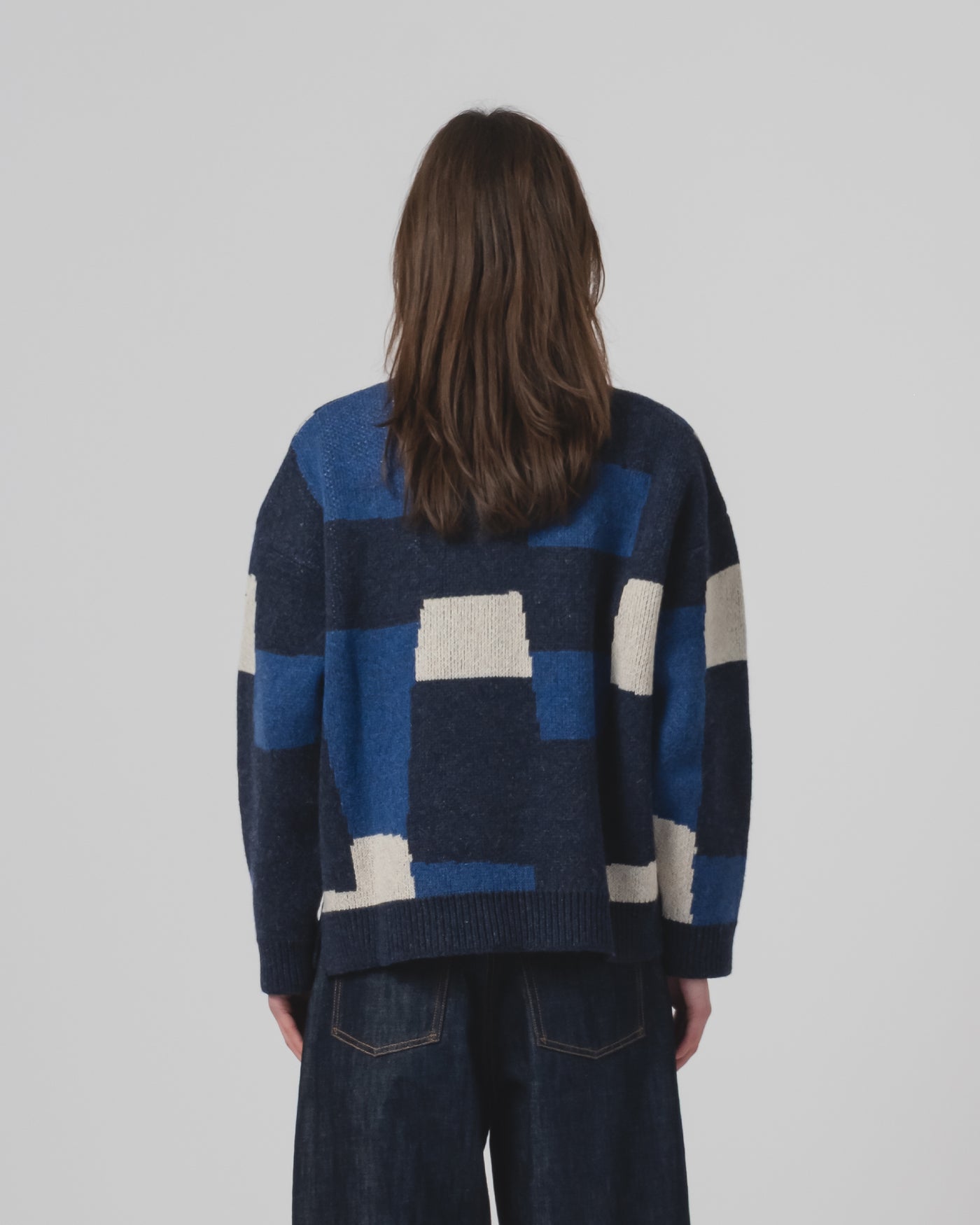 Patch Sweater Yorkshire Inkt