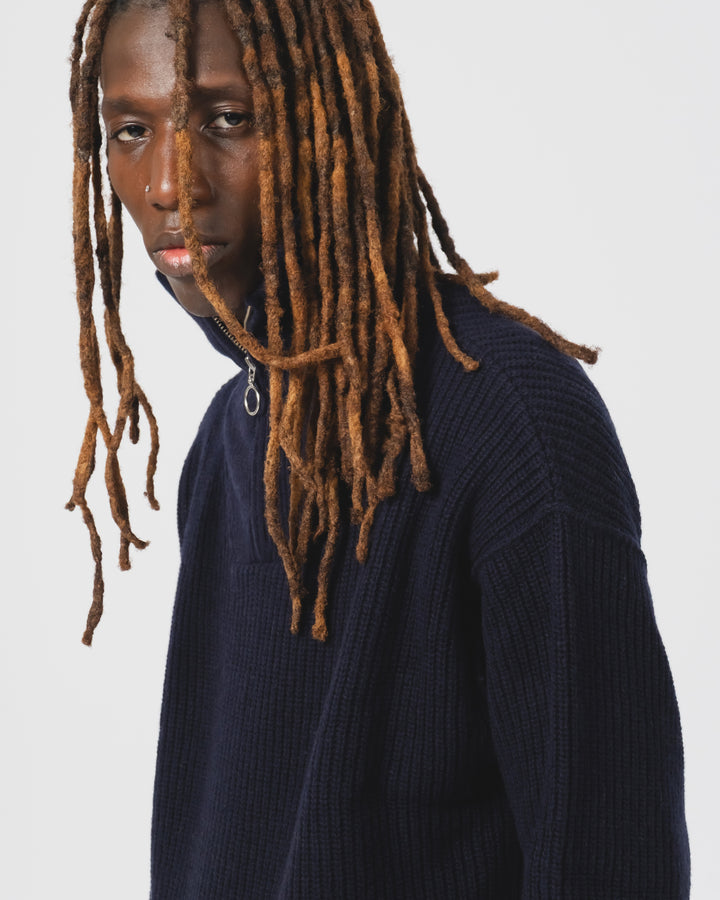 Fly Deck Sweater Yarn Delta Navy