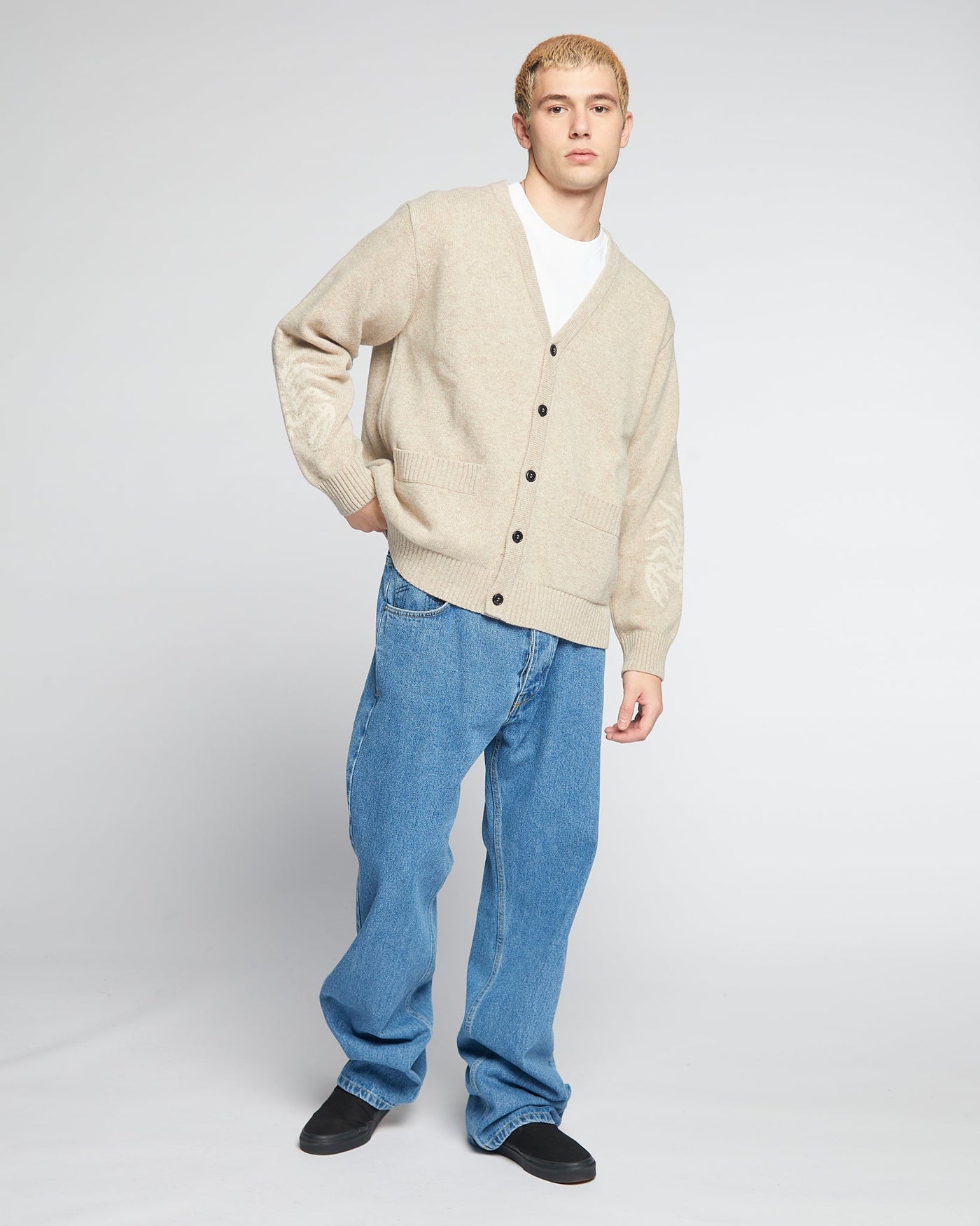 Scorpio Cardigan Delta Oatmeal