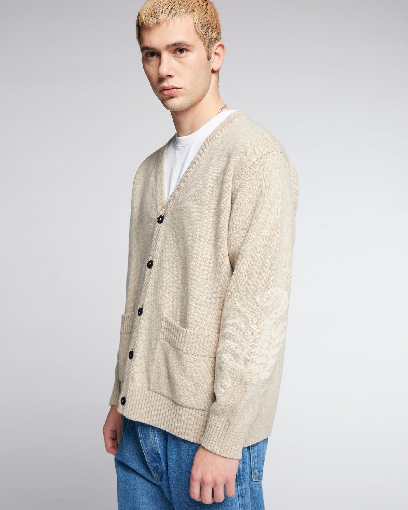 Scorpio Cardigan Delta Oatmeal