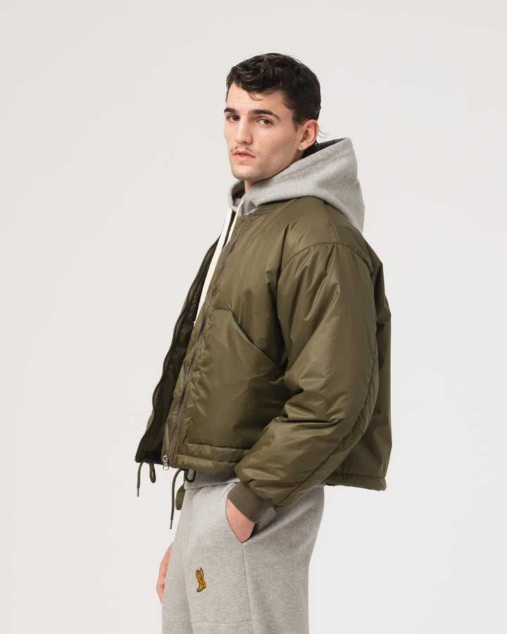 B52 Bomber Jacket Fury Nylon Avocado