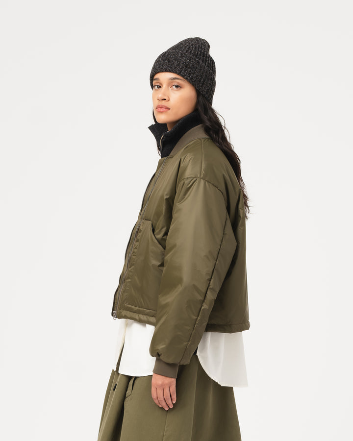 B52 Bomber Jacket Fury Nylon Avocado