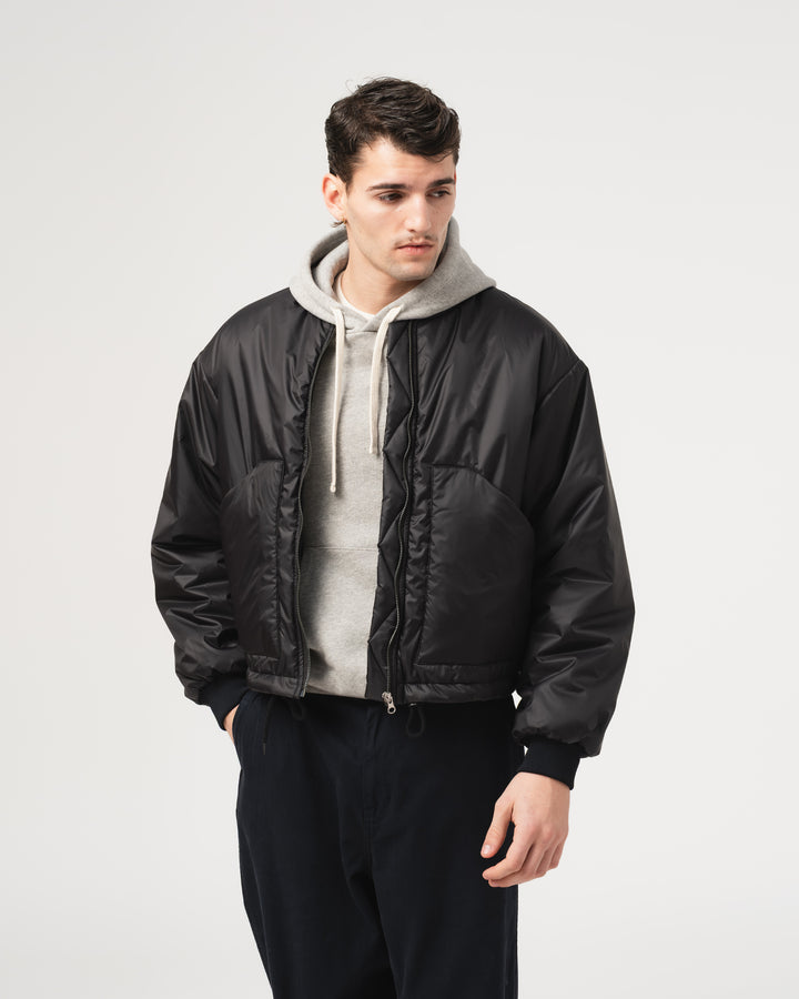 B52 Bomber Jacket Fury Nylon Black
