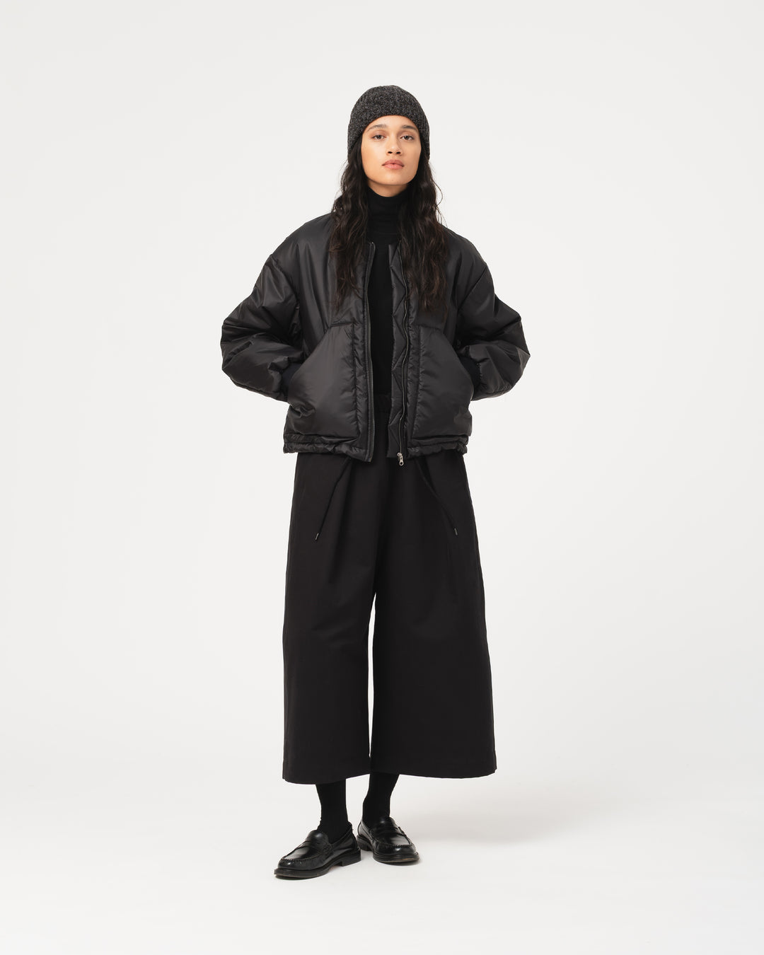 B52 Bomber Jacket Fury Nylon Black