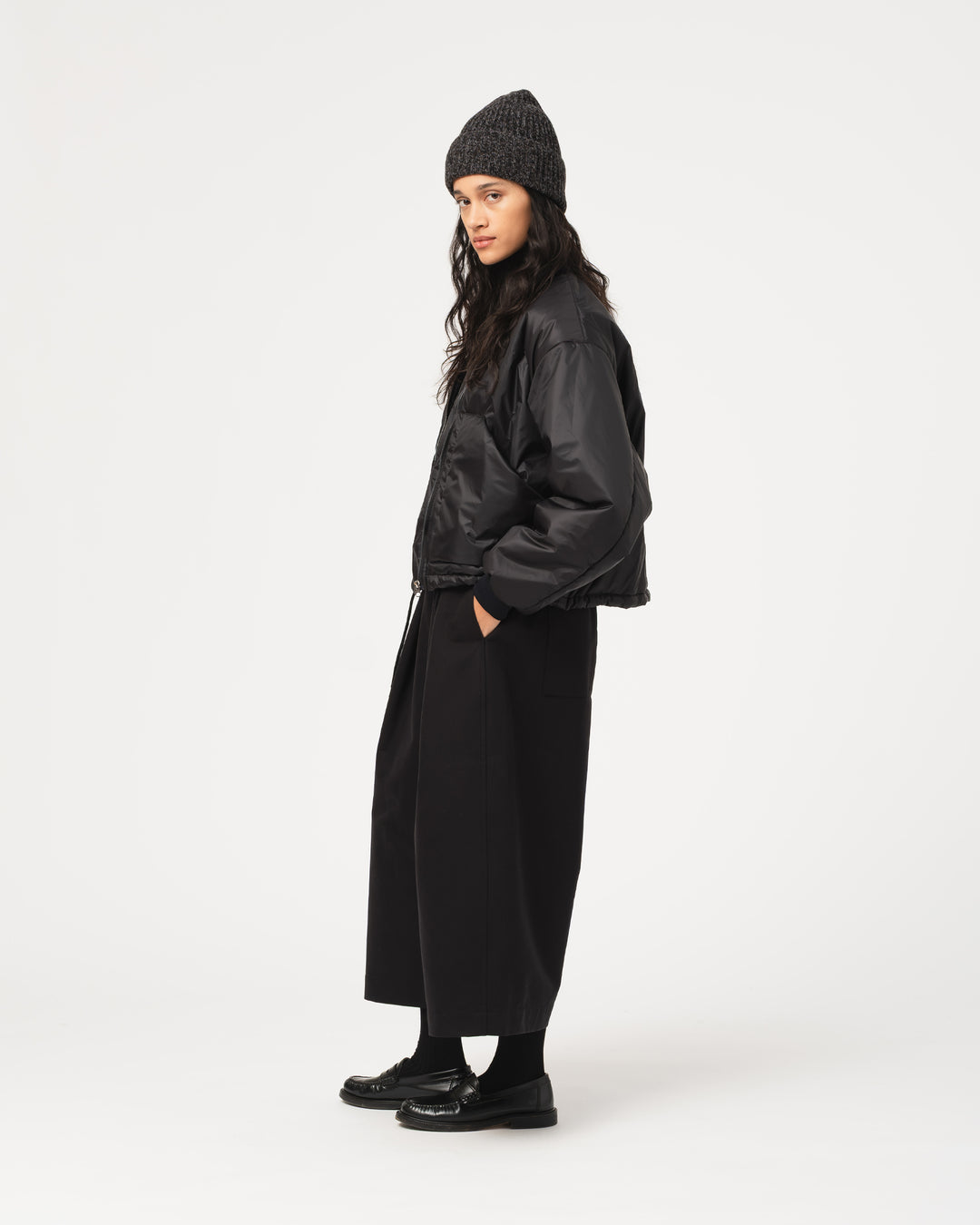 B52 Bomber Jacket Fury Nylon Black