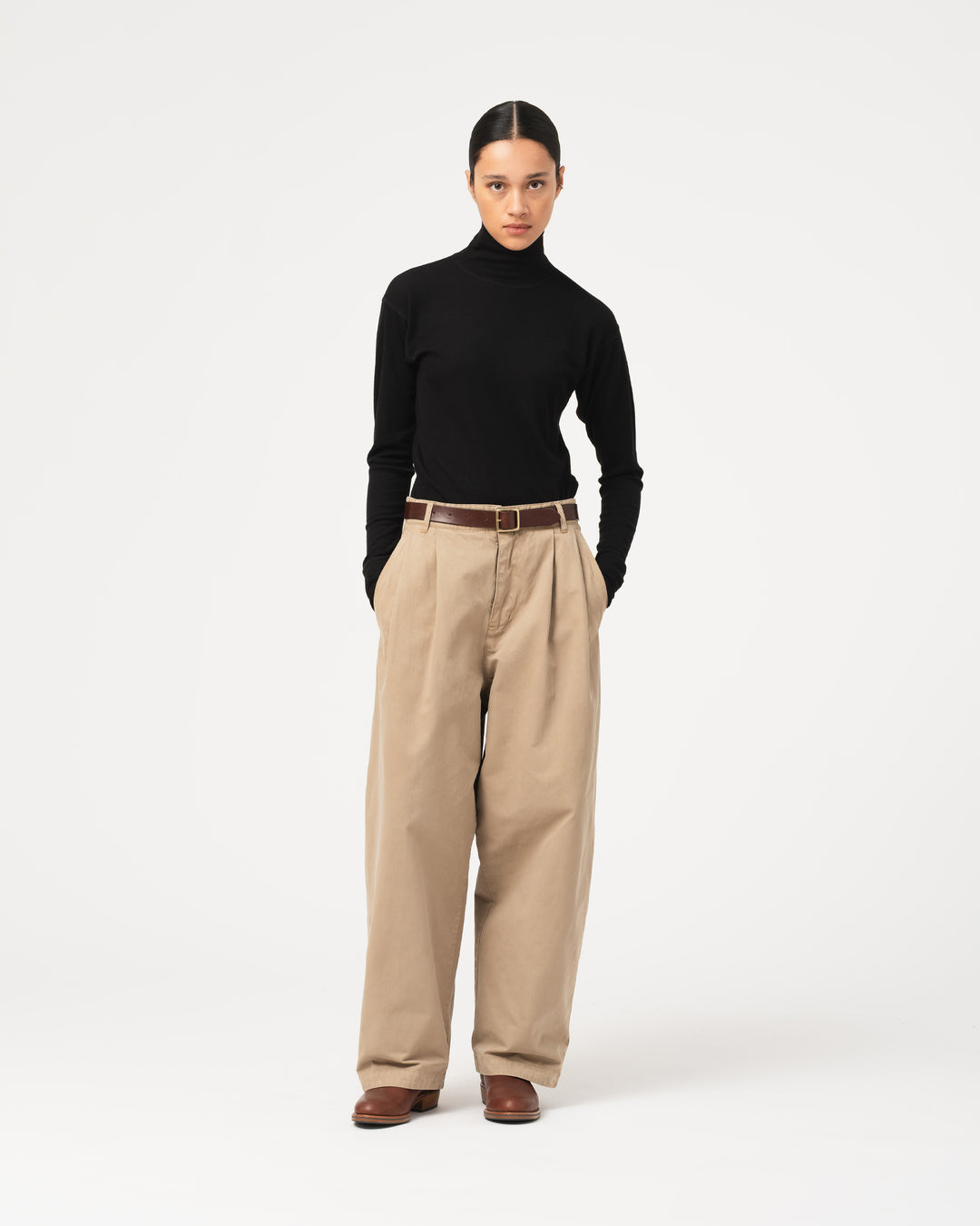 Ambassador Pants Gabardine Satin Kelp
