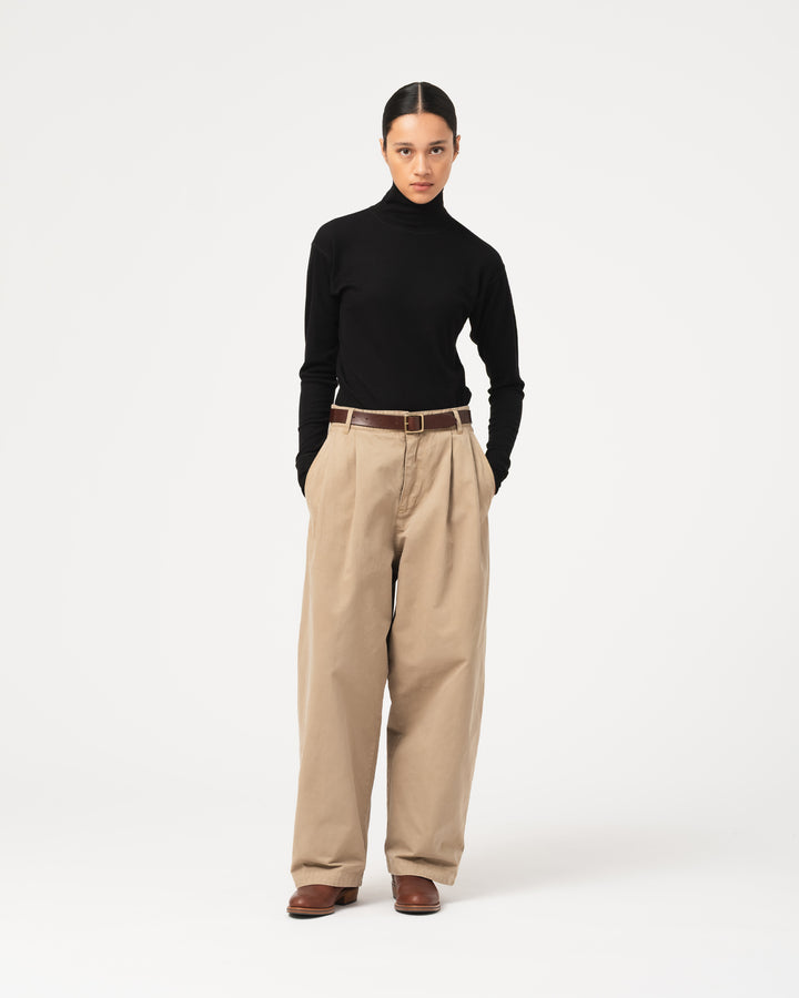 Ambassador Pants Gabardine Satin Kelp
