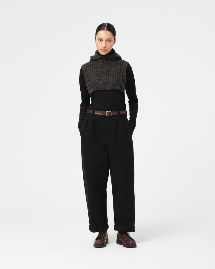 Officer Chino Nebraska Cotton Black