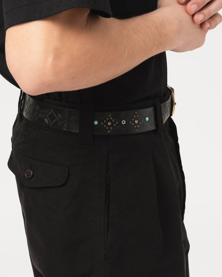 Officer Chino Nebraska Cotton Black
