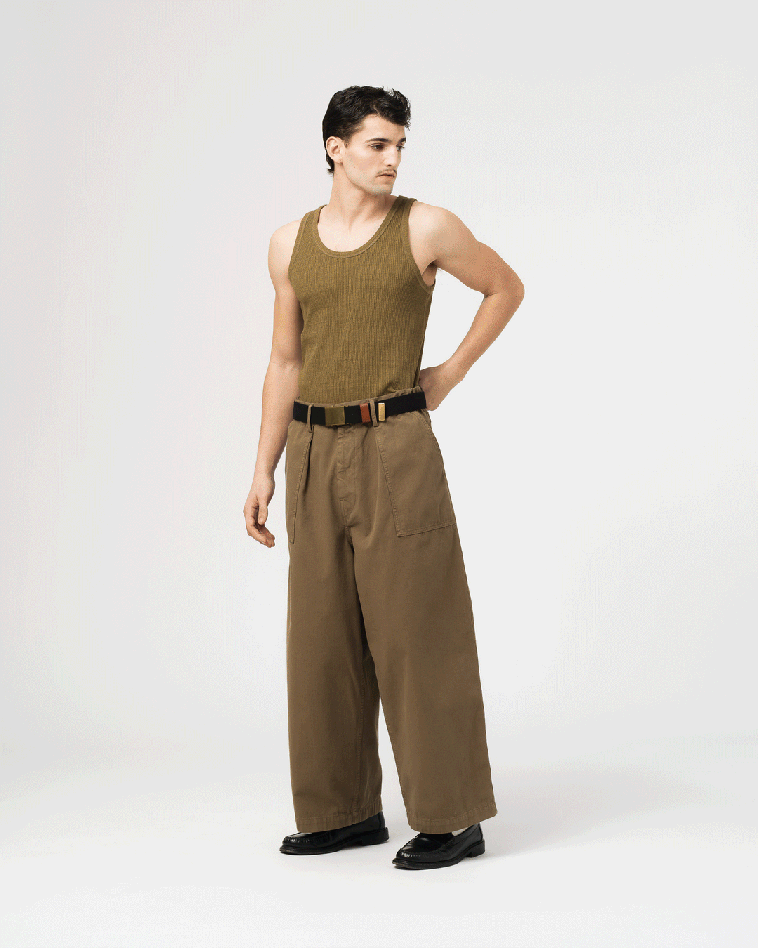 Fatigue Pants Duck Canvas Lizard