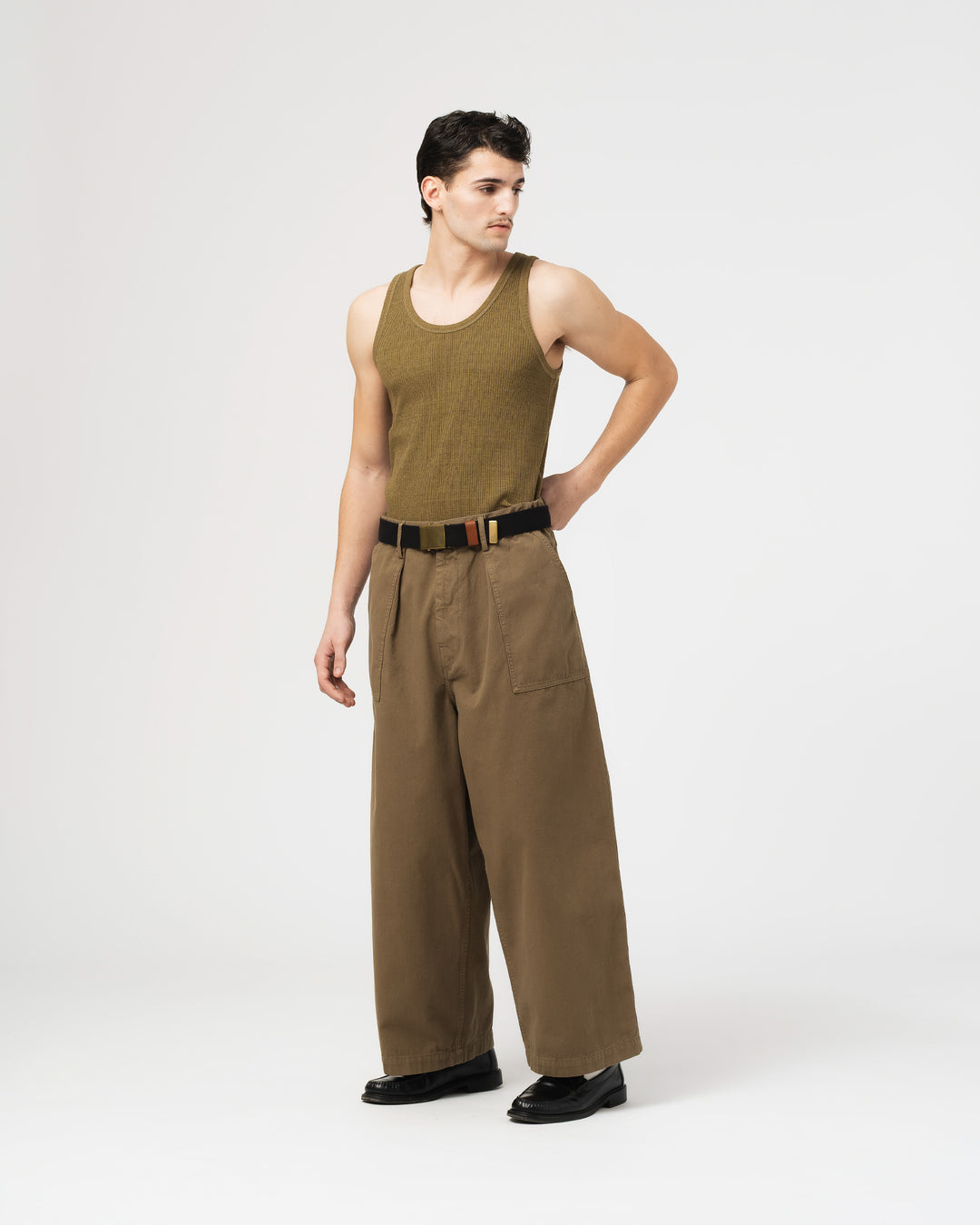 Fatigue Pants Duck Canvas Lizard