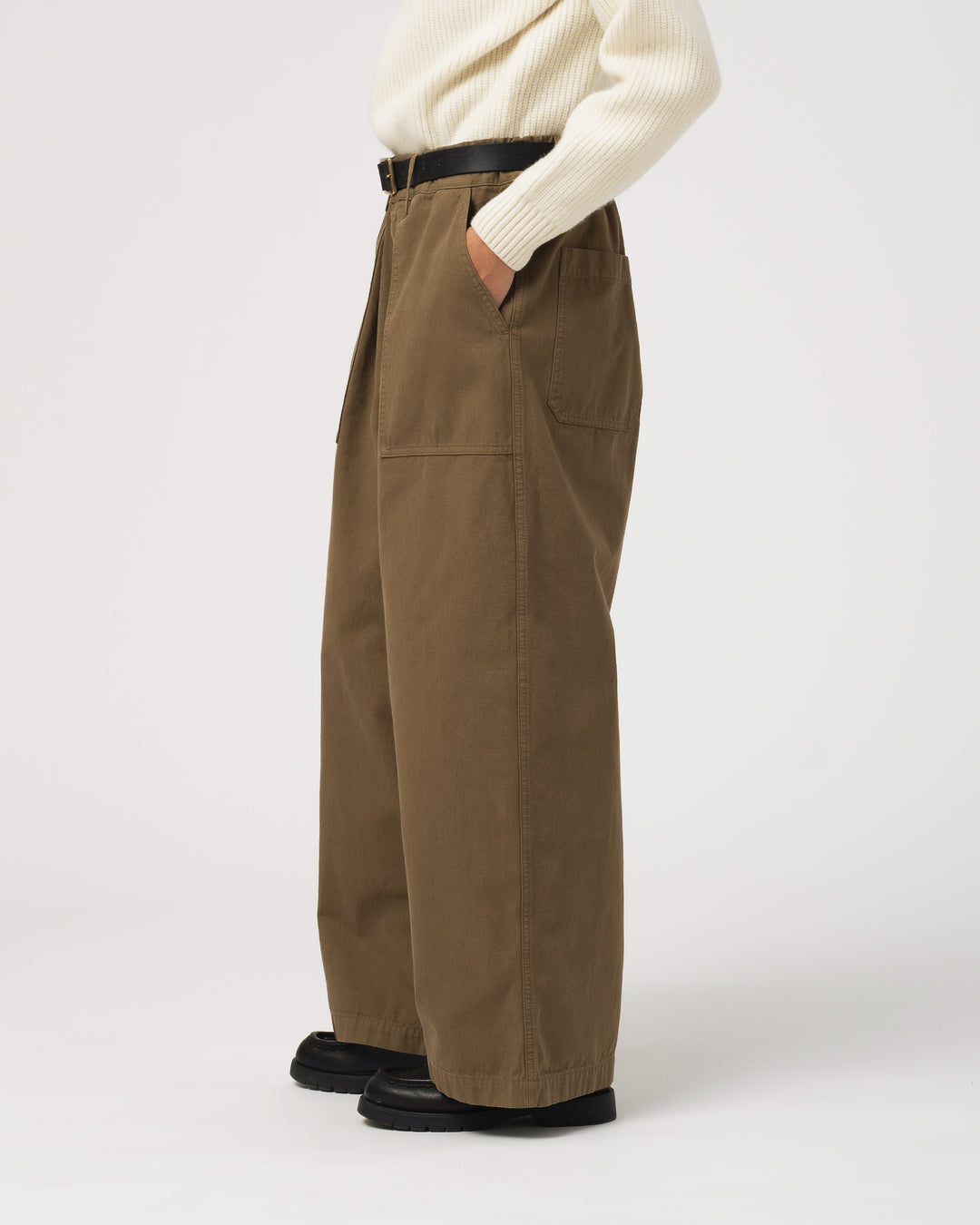 Fatigue Pants Duck Canvas Lizard