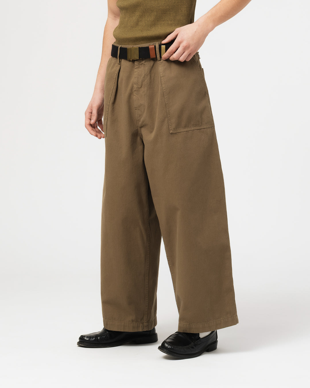 Fatigue Pants Duck Canvas Lizard
