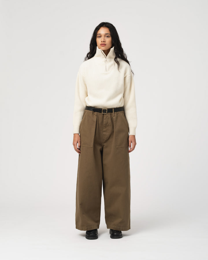Fatigue Pants Duck Canvas Lizard