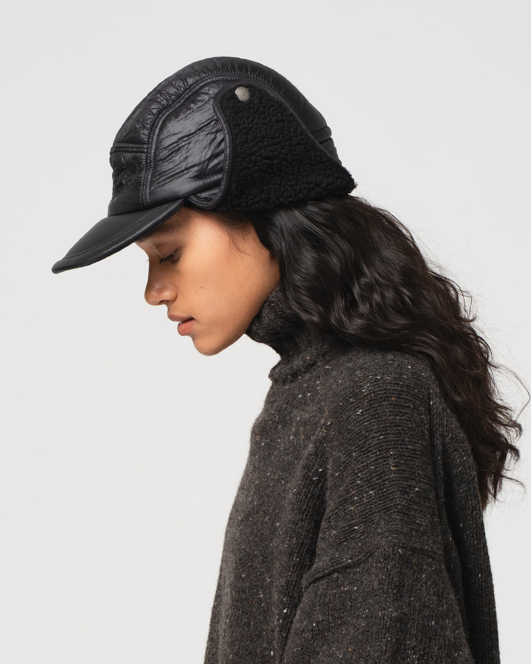 Nevada Cap Piumino Nylon Black